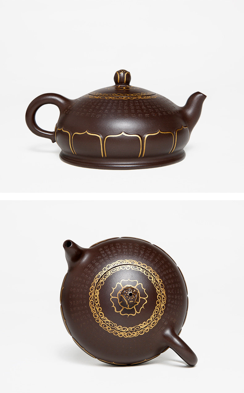 佛系紫砂壺，禪意靜心紫砂壺