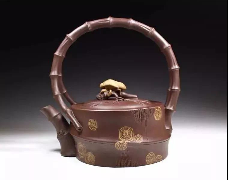 10種最美花器提梁壺，精美別致雕花紫砂壺!