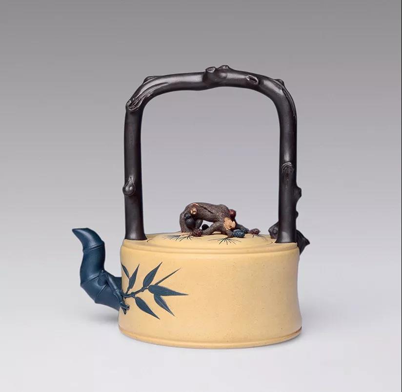 10種最美花器提梁壺，精美別致雕花紫砂壺!