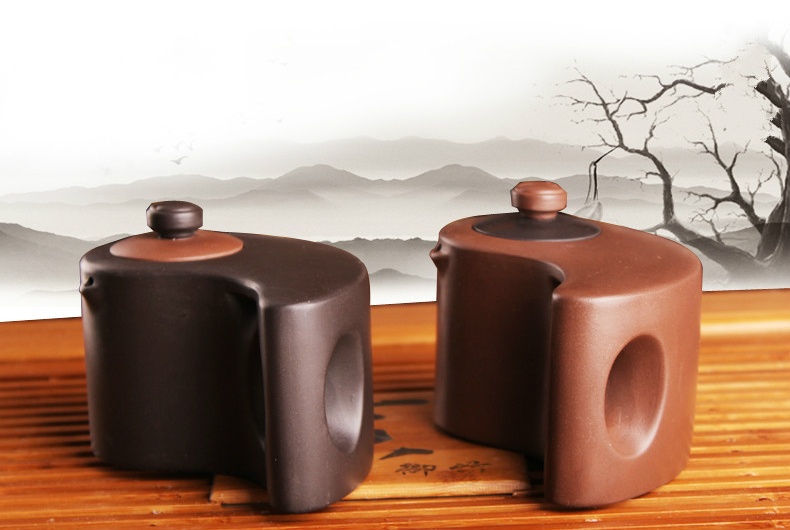 太極陰陽(yáng)紫砂壺，創(chuàng)意格紫砂壺