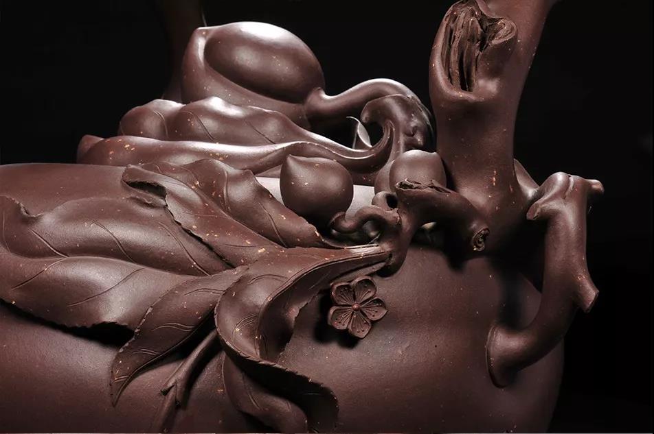 10種最美花器提梁壺，精美別致雕花紫砂壺!