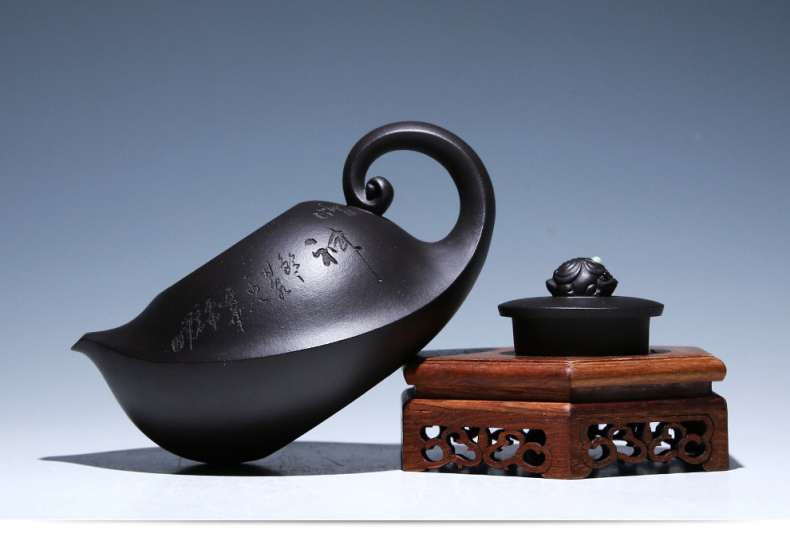 創(chuàng)意別致紫砂壺，個(gè)性手工美型外觀紫砂壺