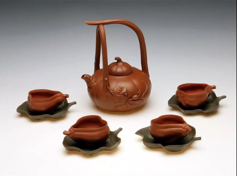 10種最美花器提梁壺，精美別致雕花紫砂壺!