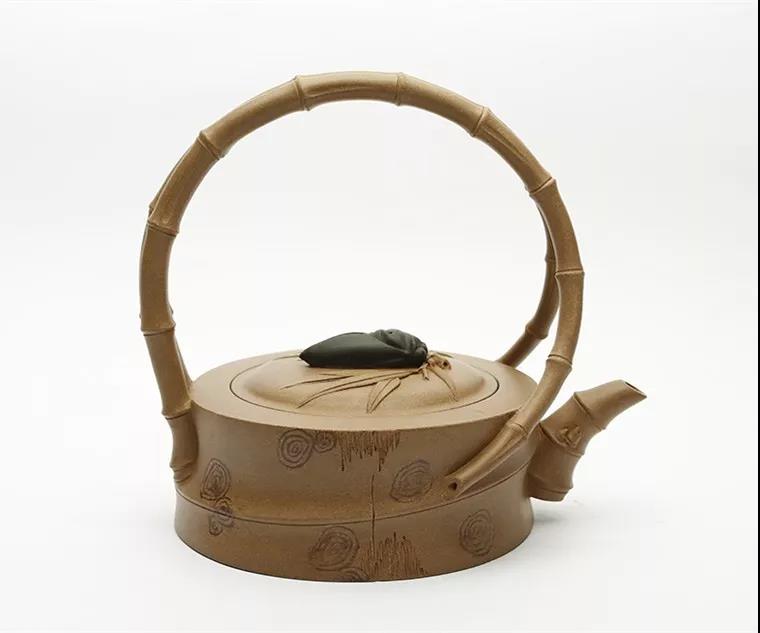 10種最美花器提梁壺，精美別致雕花紫砂壺!