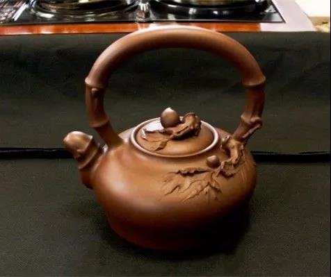 10種最美花器提梁壺，精美別致雕花紫砂壺!