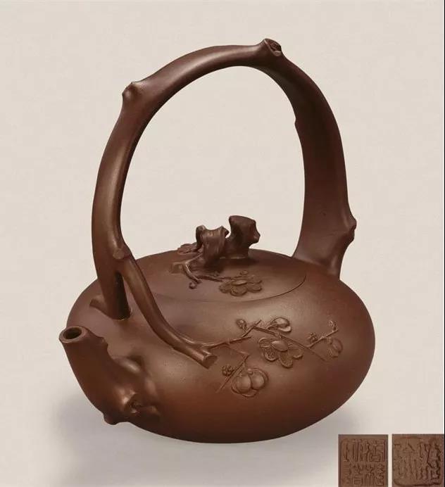 10種最美花器提梁壺，精美別致雕花紫砂壺!