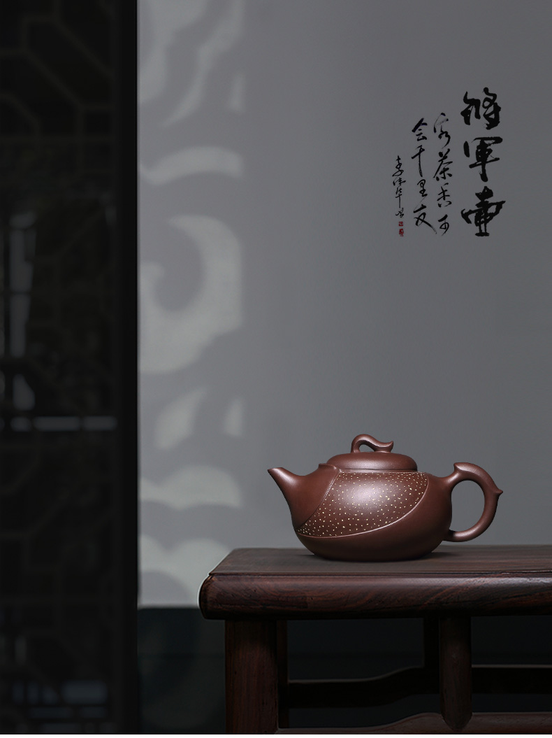 將軍壺紫砂壺，雅韻精美紫砂壺