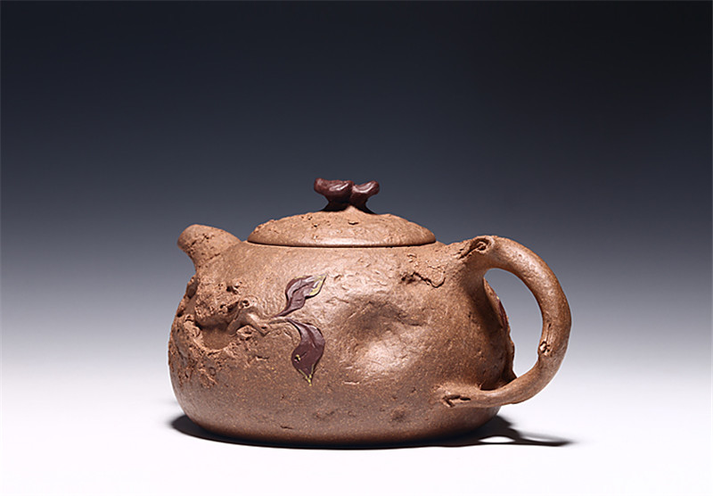 宜興名家純?nèi)止ぷ仙皦仂`芝供春壺泡茶壺茶具