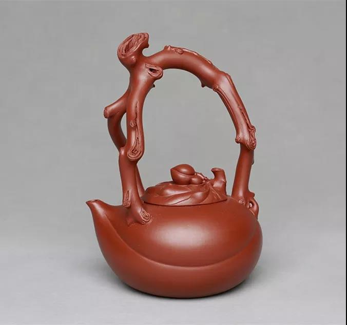 10種最美花器提梁壺，精美別致雕花紫砂壺!