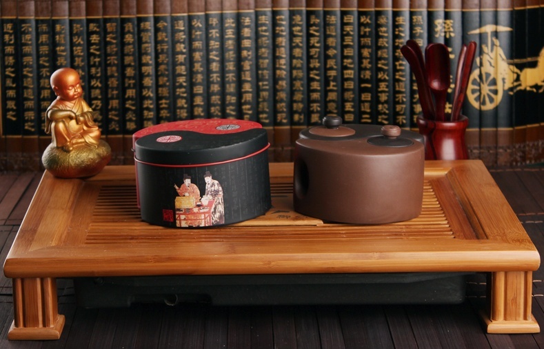 太極陰陽(yáng)紫砂壺，創(chuàng)意格紫砂壺